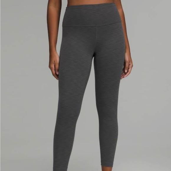 lululemon athletica Pants - Lululemon Wunder Under Grey Leggings 25’-28’